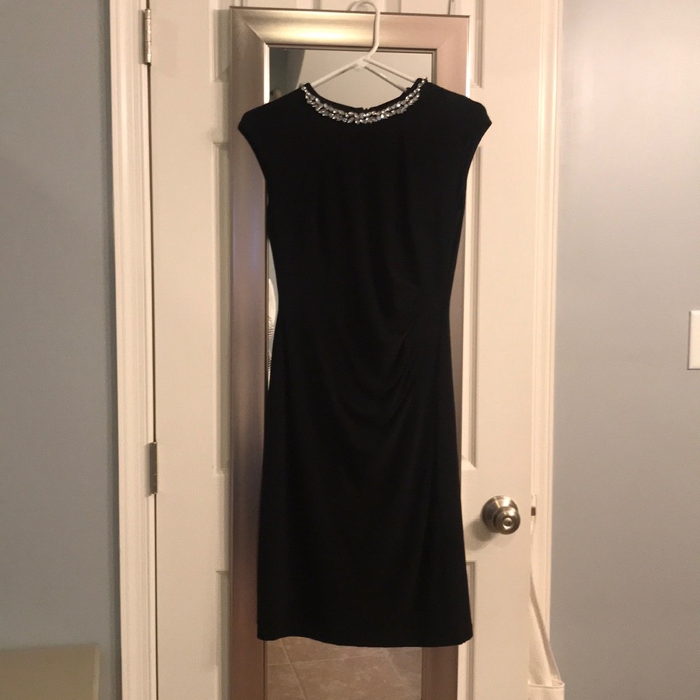 Beautiful Ralph Lauren black cocktail dress